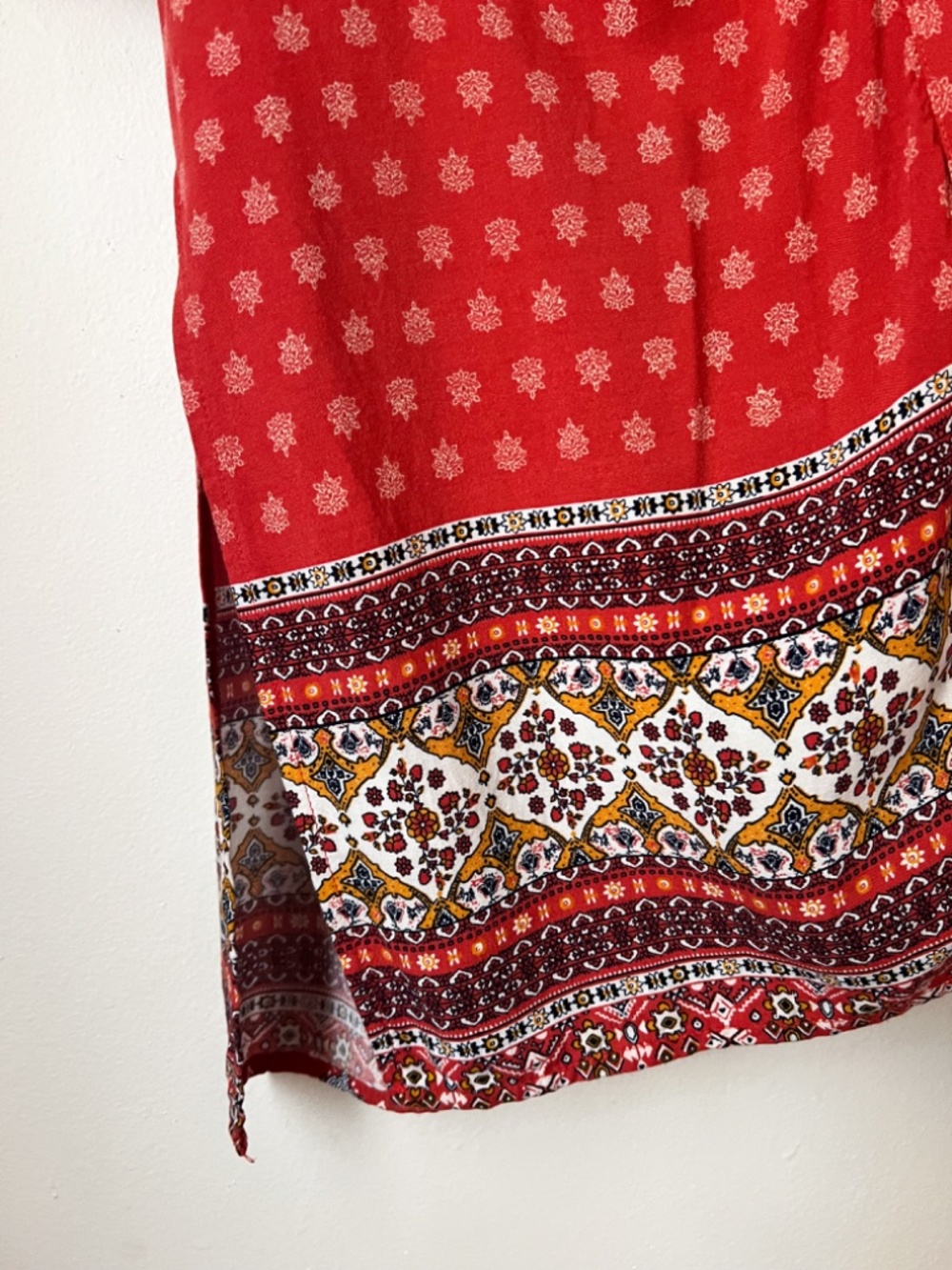 Hem & Thread Boho Duster Kimono Cardigan Rayon Festival Layering Piece - Picture 3 of 5